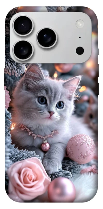 Чохол на Apple iPhone 17 Pro Max (6.9") Christmas Kitty фото 1 з 1