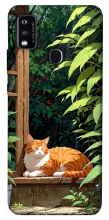 Чохол на ZTE Blade A51 red cat фото 1 з 1