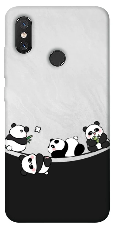 Чохол на Xiaomi Mi 8 Four pandas фото 1 з 1