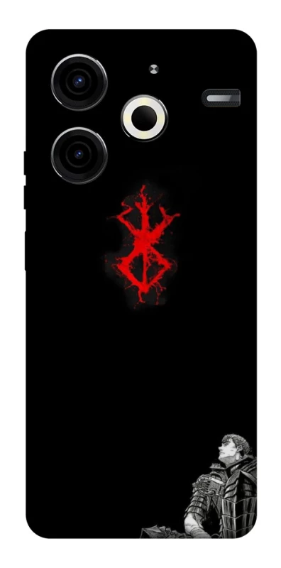 Чохол на TECNO Pova 6 Neo (LI6) berserk black фото 1 з 1