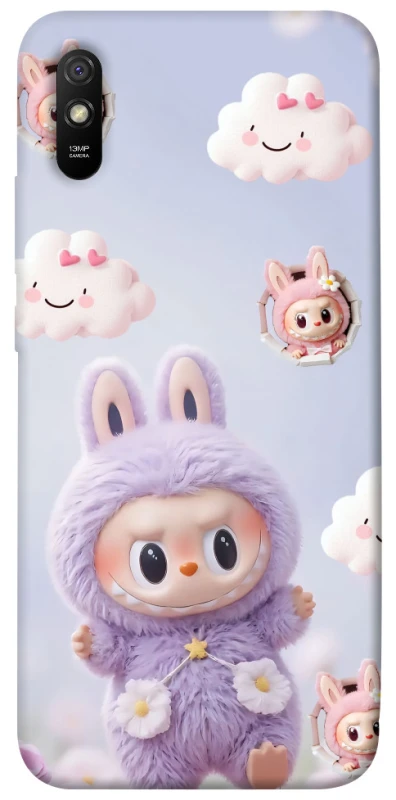 Чохол на Xiaomi Redmi 9A Labubu & clouds фото 1 з 1