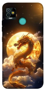 Чехол на TECNO POP 5 Golden Dragon фото 1 из 1