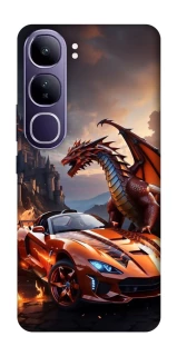 Чохол на Vivo Y300 Сar and dragon фото 1 з 1