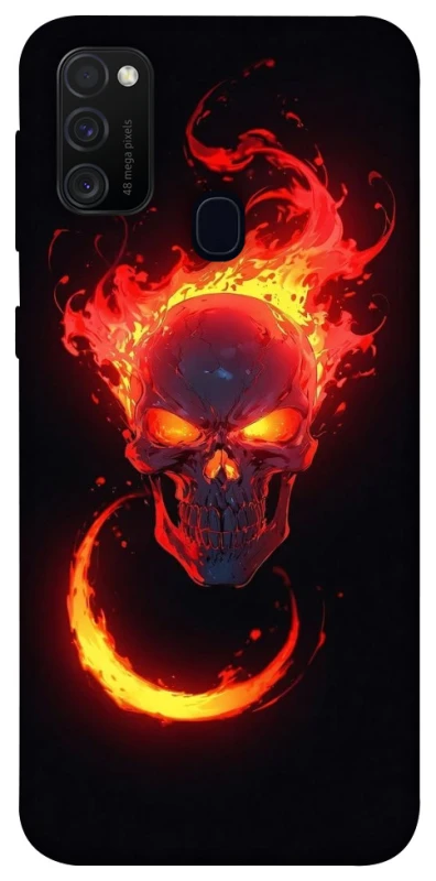 Чохол на Samsung Galaxy M30s / M21 Blood Skull фото 1 з 1