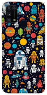 Чехол на Samsung Galaxy M31 Star Wars background ver.2 фото 1 из 1
