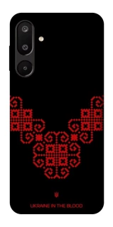 Чохол на Samsung Galaxy M16 5G Чорно-червона вишиванка фото 1 з 1