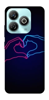 Чохол на ZTE Blade A75 4G Neon love фото 1 з 1
