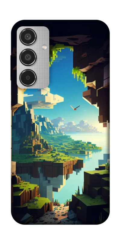 Чохол на Samsung Galaxy M35 Minecraft sunrise фото 1 з 1
