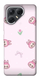 Чехол на TECNO Pova 7 Labubu Flower фото 1 из 1