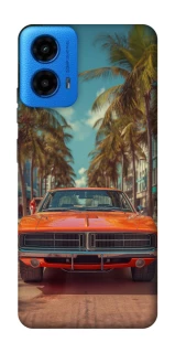 Чехол на Motorola Moto G45 Tropical car фото 1 Чехол на Motorola Moto G45 Tropical car фото 1 из 1