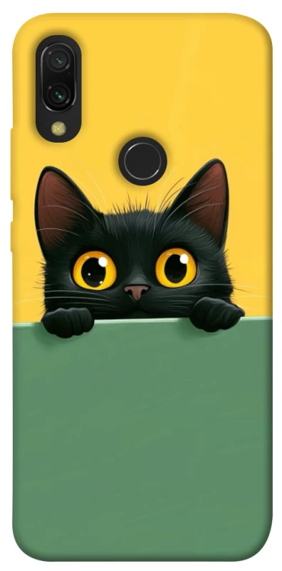 Чохол на Xiaomi Redmi 7 Black cat v2 фото 1 з 1