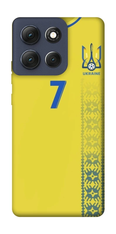 Чохол на Motorola Moto G86 UA-Football ver.3 фото 1 з 1