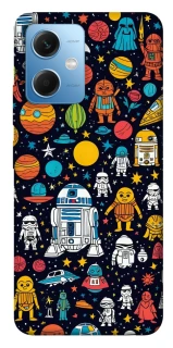 Чехол на Xiaomi Redmi Note 12 5G Star Wars background ver.2 фото 1 из 1