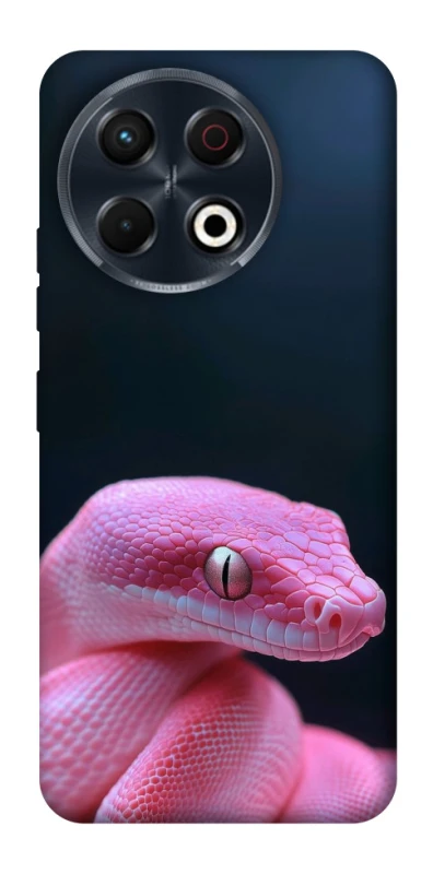 Чохол на TECNO Spark 30 Pro (KL7) Рожева змія фото 1 з 1