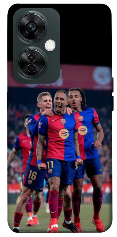 Чехол на OnePlus Nord CE 3 Lite FC Barcelona team фото 1 из 1