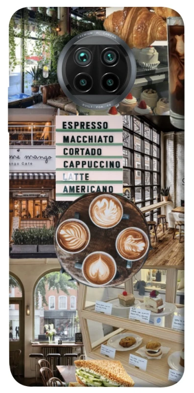 Чохол на Xiaomi Mi 10T Lite / Redmi Note 9 Pro 5G Coffee collage ver.5 фото 1 з 1
