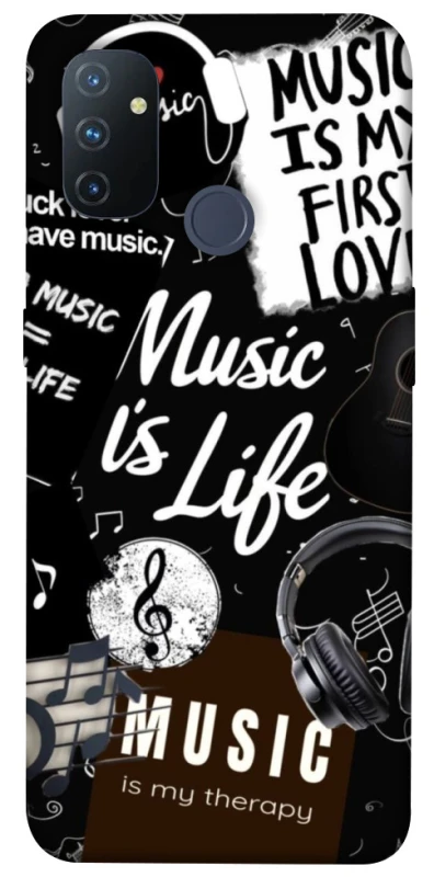 Чохол на OnePlus Nord N100 Music is Life фото 1 з 1