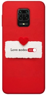 Чохол на Xiaomi Redmi Note 9s / Note 9 Pro / Note 9 Pro Max Love Mode ON фото 1 з 1