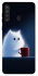 Чехол на Samsung Galaxy A21 Чехол кот с кофе фото 1 из 1