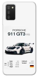 Чехол на Samsung Galaxy A03s Porsche 911 GT3 фото 1 из 1