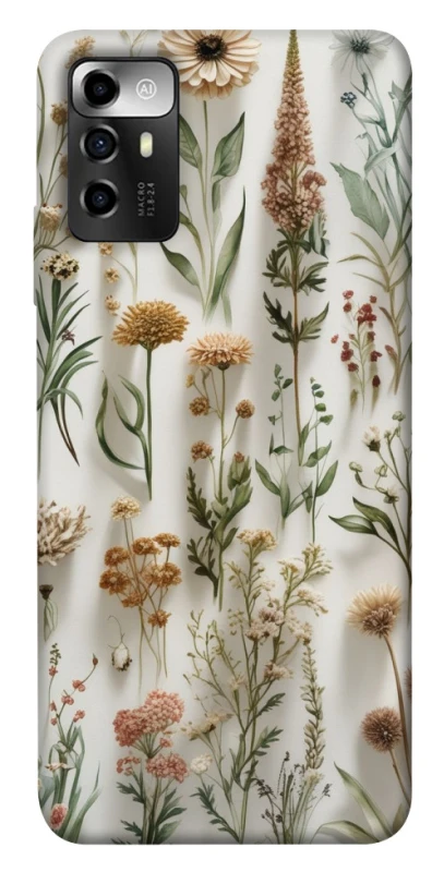 Чохол на ZTE Blade A72 Floral design ver.2 фото 1 з 1