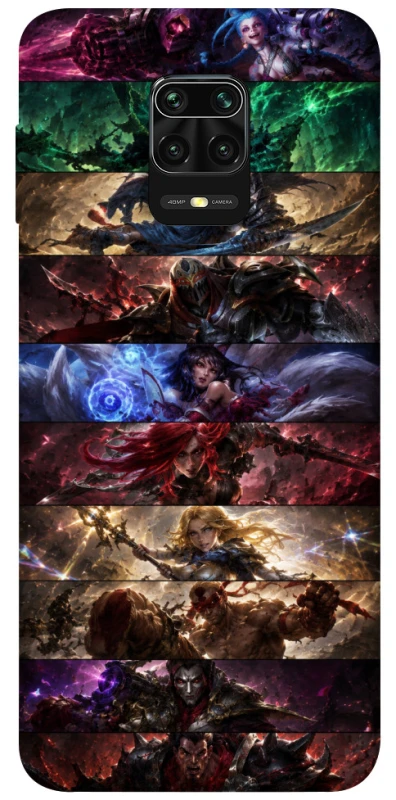 Чохол на Xiaomi Redmi Note 9s / Note 9 Pro / Note 9 Pro Max League of Legends фото 1 з 1