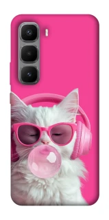 Чехол на Infinix Hot 60 Pro+ Pink kitty фото 1 Чехол на Infinix Hot 60 Pro+ Pink kitty фото 1 из 1