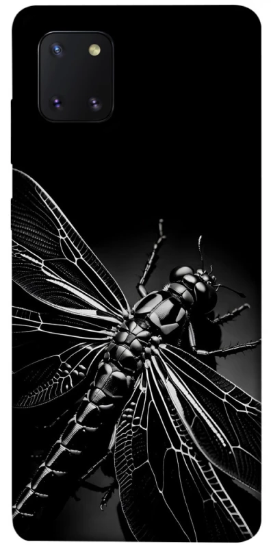 Чохол на Samsung Galaxy Note 10 Lite (A81) Black dragonfly фото 1 з 1