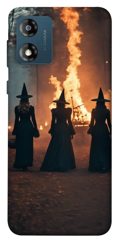 Чохол на Motorola Moto E13 Halloween Witch ver.6 фото 1 з 1