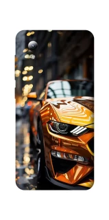 Чехол на ZTE Blade A3 (2019) Golden sports car фото 1 из 1