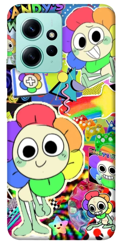Чехол на Xiaomi Redmi Note 12 4G Dandy world collage фото 1 из 1