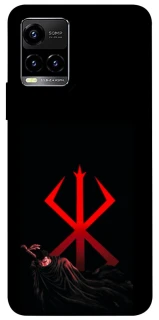 Чехол на Vivo Y21 / Y33s Berserk Red Logo фото 1 из 1