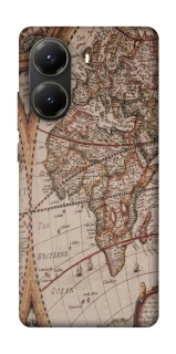 Чохол на Xiaomi Poco X6 Pro Карта подорожей фото 1 з 1