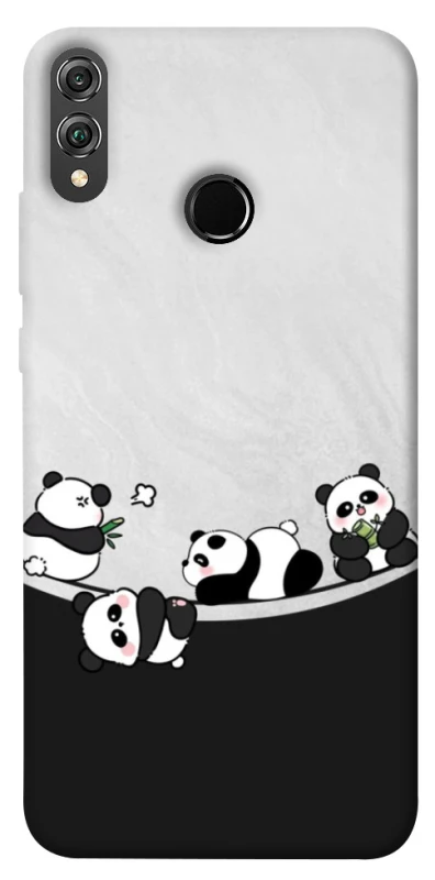Чохол на Huawei Honor 8X Four pandas фото 1 з 1