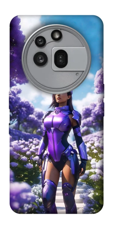 Чохол на Nothing Phone (3a) Pro Cyber space girl ver.4 фото 1 з 1