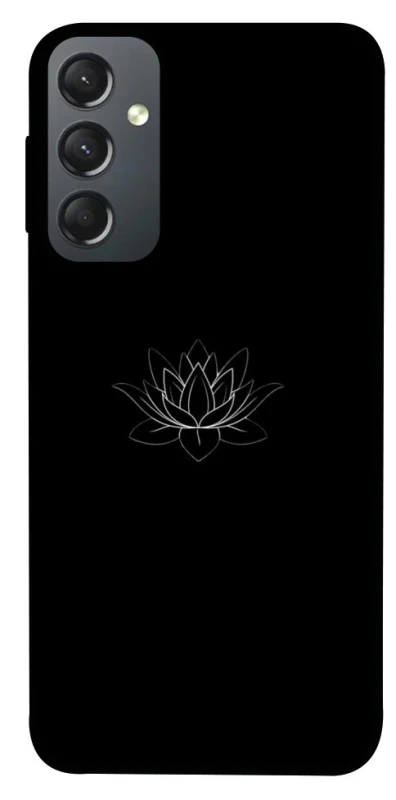Чохол на Samsung Galaxy A24 4G Black Lotus фото 1 Чохол на Samsung Galaxy A24 4G Black Lotus фото 1 з 1