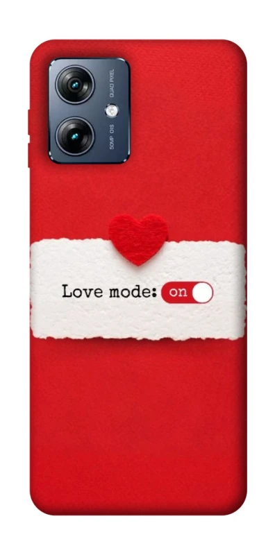 Чохол на Motorola Moto G54 Power Love Mode ON фото 1 з 1