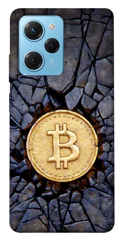 Чохол на Xiaomi Poco X5 Pro 5G Bitcoin cracks фото 1 з 1