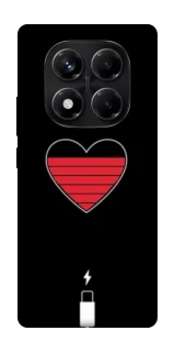 Чохол на Xiaomi Redmi Note 14 Pro 5G Charge your heart фото 1 з 1