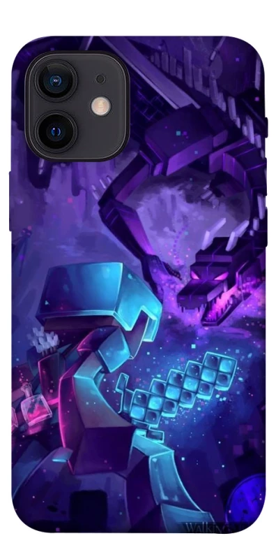 Чохол на Apple iPhone 12 mini (5.4") Minecraft dragon фото 1 з 1