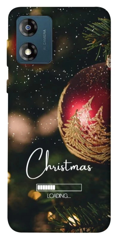 Чехол на Motorola Moto E13 Christmas Loading ver.2 фото 1 из 1