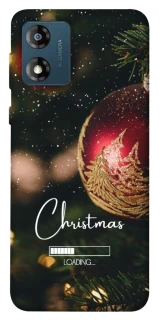 Чехол на Motorola Moto E13 Christmas Loading ver.2 фото 1 из 1