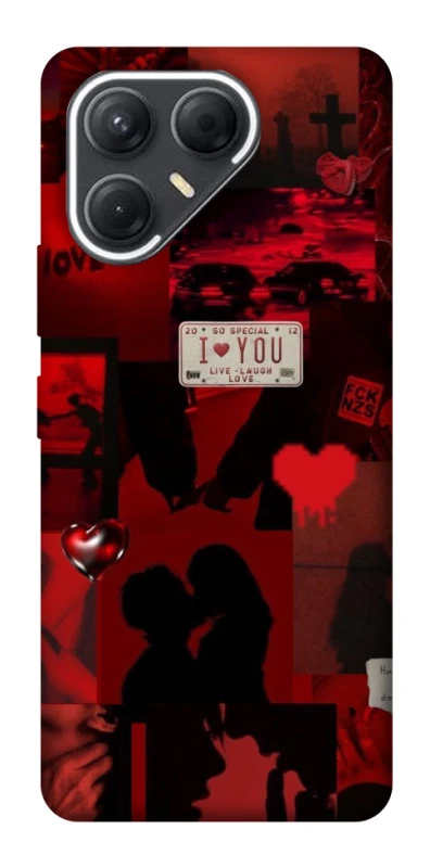 Чохол на TECNO Pova 7 Love collage ver.2 фото 1 з 1