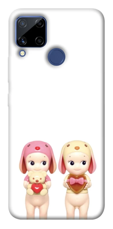Чохол на Realme C15 Puppy Love Duo фото 1 з 1