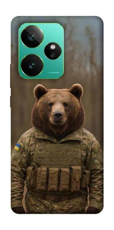 Чохол на Realme GT 7 Ведмідь захисник фото 1 з 1