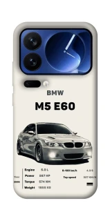 Чохол на Xiaomi Poco F7 Ultra BMW M5 E60 фото 1 з 1