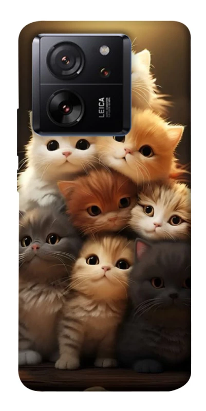 Чехол на Xiaomi 13T Чехол Kittie Love v2 фото 1 из 1