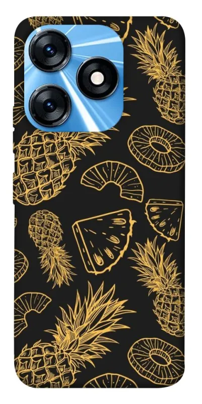Чехол на TECNO Spark 10 Pineapple фото 1 из 1