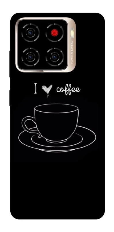 Чохол на ZTE Blade A56 Black coffee фото 1 з 1