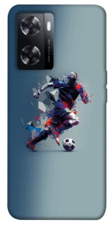 Чехол на Oppo A57s Футболист фото 1 из 1
